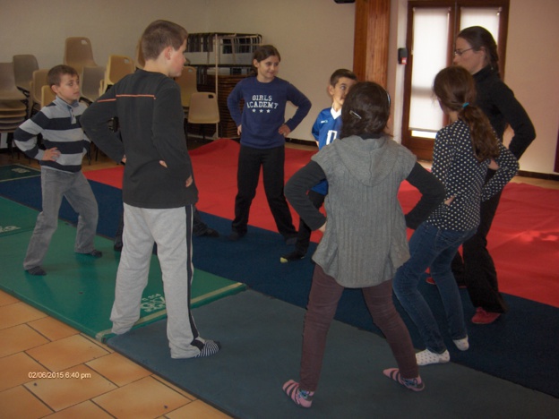 Dernières photos des activités périscolaires avant les vacances d'hiver...