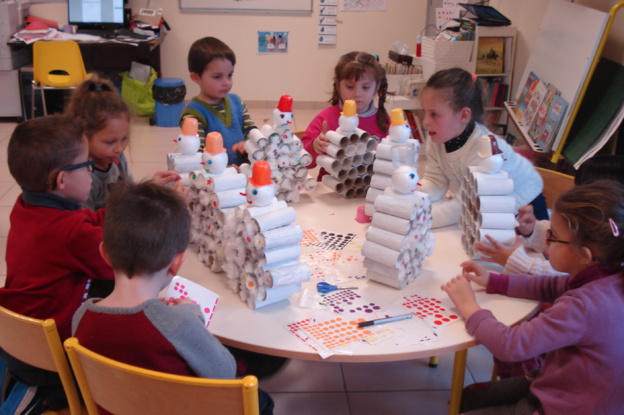 Atelier créatif avec Danièle : "le calendrier de l'avent"