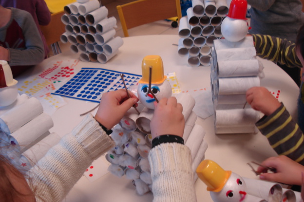 Atelier créatif avec Danièle : "le calendrier de l'avent"