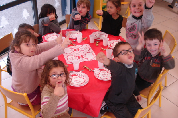 Goûter de Noël avec Danièle et les GS