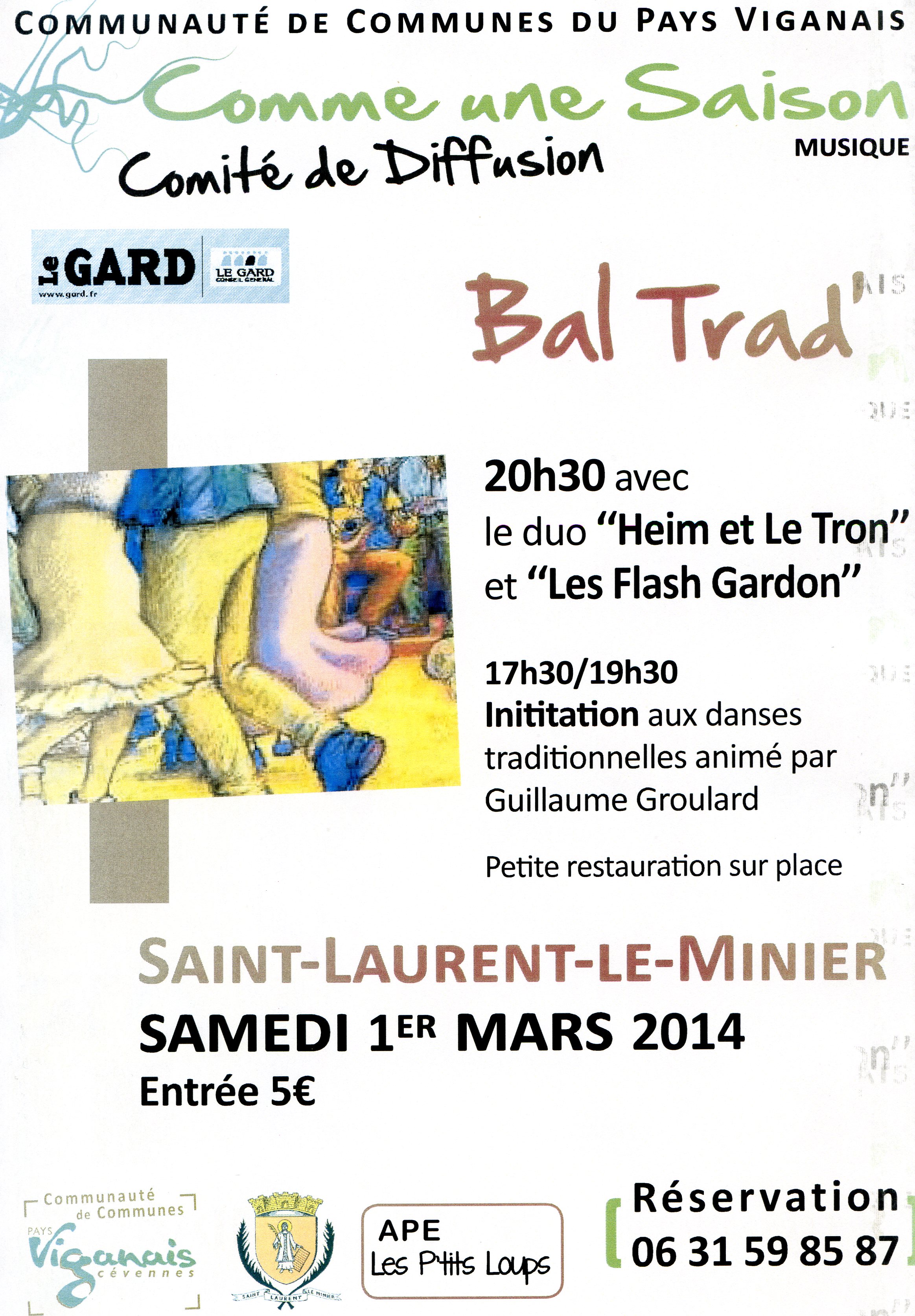 Bal'Trad à Saint-Laurent-du-Minier 