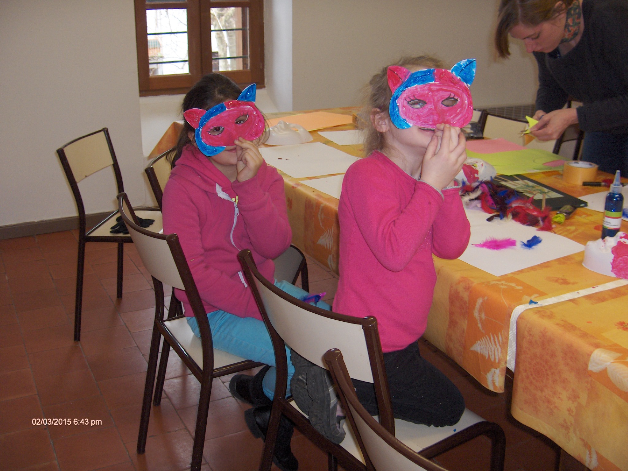 Dernières photos des activités périscolaires avant les vacances d'hiver...