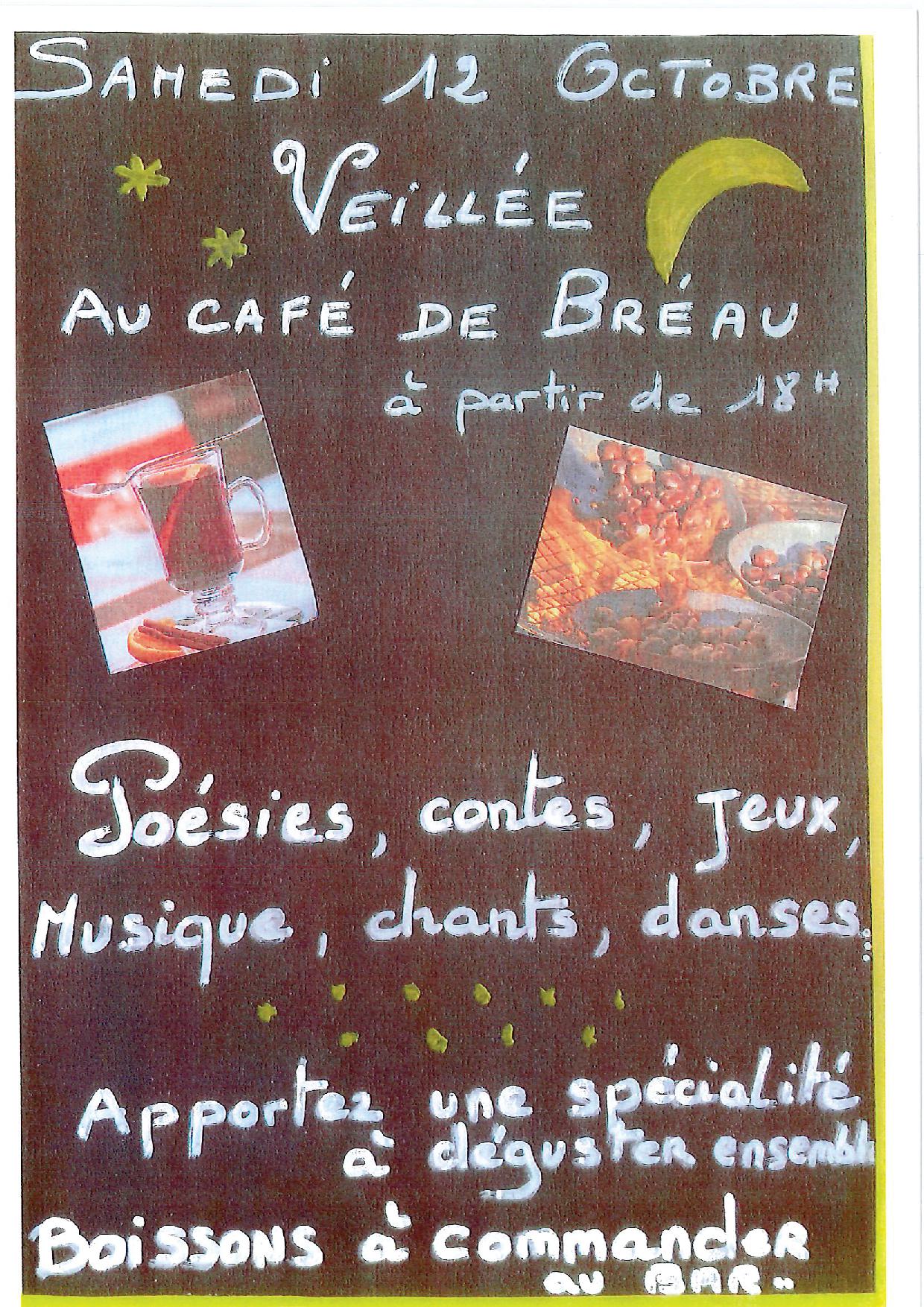 Veillée au Café de Bréau