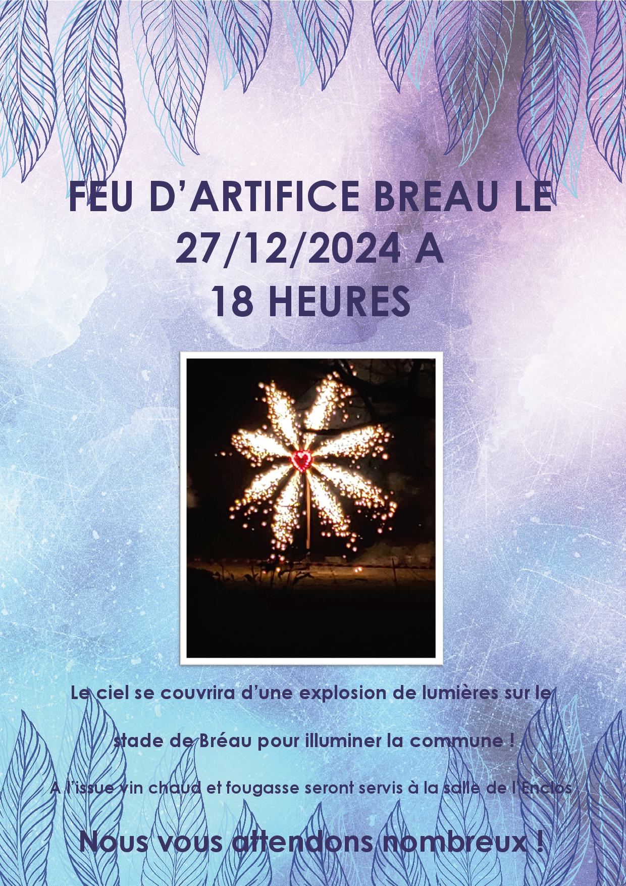 Feu d'artifice !