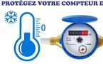 Protégez votre compteur d’eau du froid et du gel !